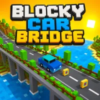 Play Blocky Car Bridge Now!