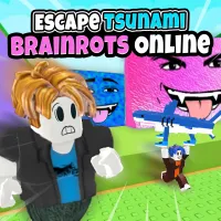 Play Escape Tsunami Brainrots Online Now!