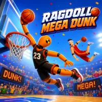 Play Ragdoll Mega Dunk now!