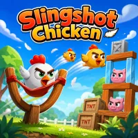 Play Slingshot Chicken Now!