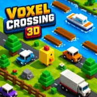 Play Voxel Crossing 3D Now!